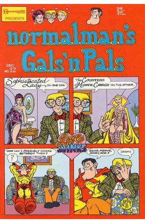 Normalman 12 published by Renegade with cover art by Jim Valentino