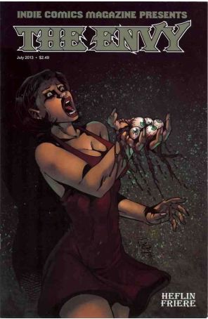 The Envy 1 published by Aazurn with cover art by Rom Friere