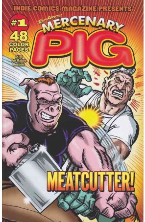 Mercenary Pig 1 published by Aazurn with cover art by Tom Arvis