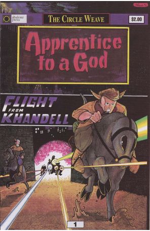 Circle Weave: Apprentice to a God 1 published by Abalone with cover art by Matthew Kalleigh