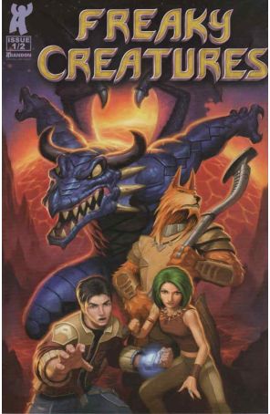 Freaky Creatures 0.5 published by Abandon Interactive with cover art by James Ryman