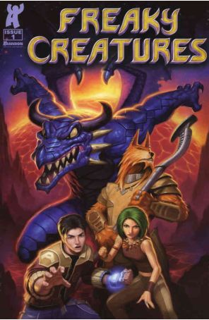 Freaky Creatures 1 published by Abandon Interactive with cover art by James Ryman