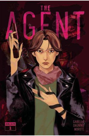 The Agent 1C published by Ablaze with cover art by Helena Masellis