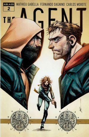 The Agent 2A published by Ablaze with cover art by Kevin Keane