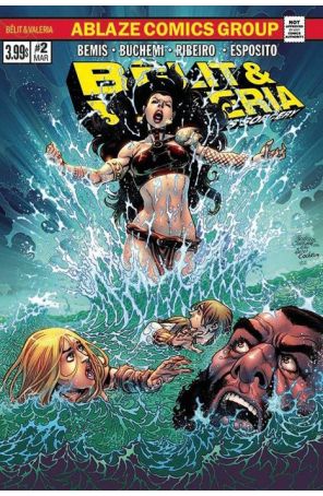 Belit And Valeria: Swords vs Sorcery 2D published by Ablaze with cover art by Rodney Buchemi