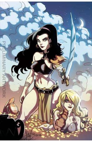 Belit And Valeria: Swords vs Sorcery 2E published by Ablaze with cover art by Mirka Andolfo