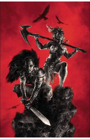 Belit And Valeria: Swords vs Sorcery 3E published by Ablaze with cover art by Seba Fiumara