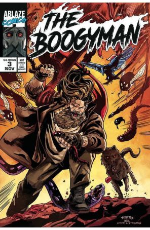 The Boogyman 3C published by Ablaze with cover art by Carlos Nieto