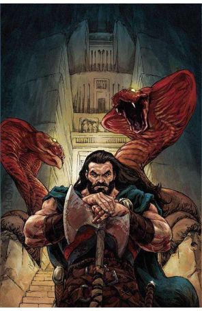 Cimmerian: Hour of the Dragon 3E published by Ablaze with cover art by Werther Dell'Edera