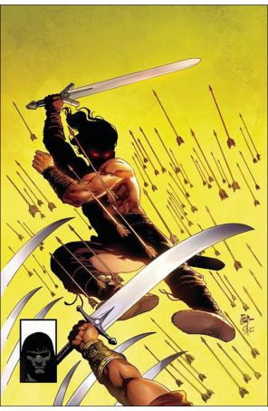 Cimmerian: The Man-Eaters of Zamboula 2E published by Ablaze with cover art by Fritz Casas