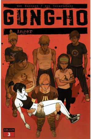 Gung-Ho: Anger 3A published by Ablaze with cover art by Miki Montllo