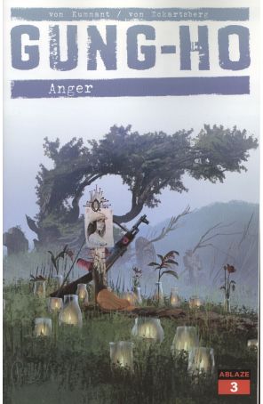Gung-Ho: Anger 3D published by Ablaze with cover art by Thomas von Kummant