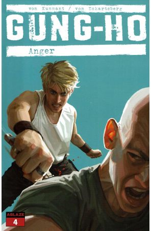 Gung-Ho: Anger 4A published by Ablaze with cover art by Daniel Clarke