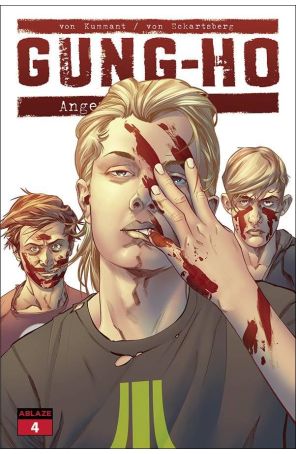 Gung-Ho: Anger 4B published by Ablaze with cover art by Cian Tormey