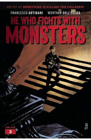 He Who Fights With Monsters 3A published by Ablaze with cover art by Werther Dell'edera
