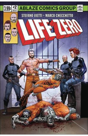 Life Zero 2D published by Ablaze with cover art by Fritz Casas
