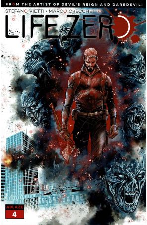 Life Zero 4A published by Ablaze with cover art by Marco Checchetto