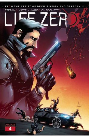 Life Zero 4B published by Ablaze with cover art by Kevin Keane