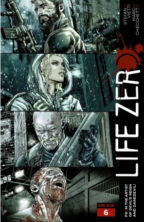 Life Zero 6A published by Ablaze with cover art by Marco Checchetto