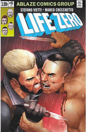 Life Zero 6D published by Ablaze with cover art by Fritz Casas