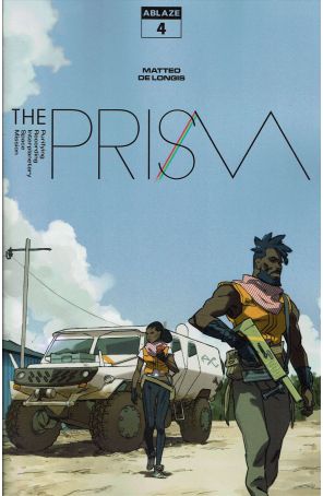 The Prism 4A published by Ablaze with cover art by Matteo De Longis