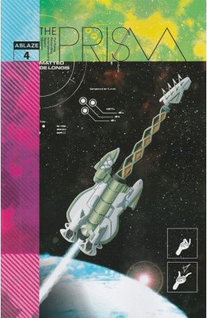 The Prism 4B published by Ablaze with cover art by Tyler Boss