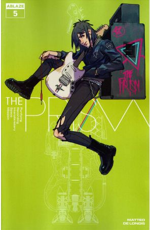 The Prism 5A published by Ablaze with cover art by Matteo De Longis