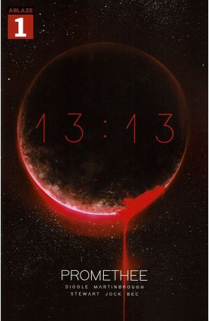 Promethee 13:13 1A published by Ablaze with cover art by Jock