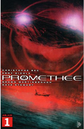 Promethee 13:13 1B published by Ablaze with cover art by Andrea Sorrentino