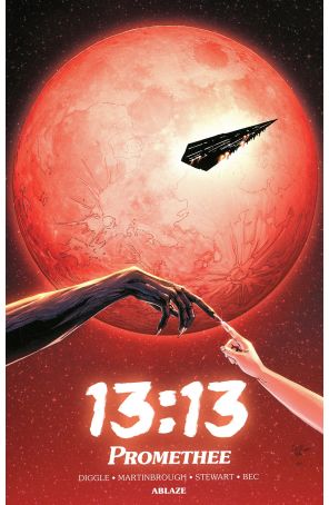 Promethee 13:13 2C published by Ablaze with cover art by Fritz Casas