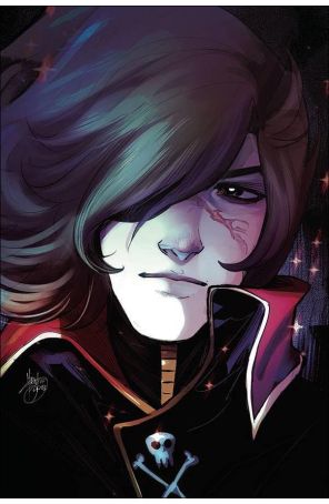 Space Pirate Captain Harlock 2F published by Ablaze with cover art by Mirka Andolfo