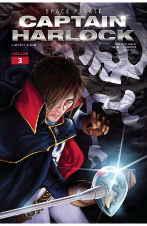 Space Pirate Captain Harlock 3C published by Ablaze with cover art by Raymund Lee
