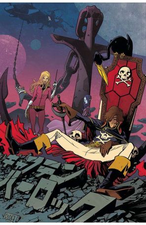 Space Pirate Captain Harlock 4F published by Ablaze with cover art by Derrick Chew
