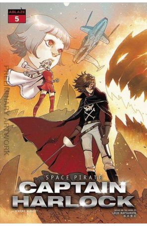 Space Pirate Captain Harlock 5A published by Ablaze with cover art by Bengal
