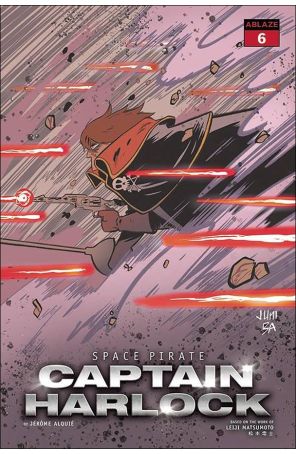Space Pirate Captain Harlock 6B published by Ablaze with cover art by Juni Ba