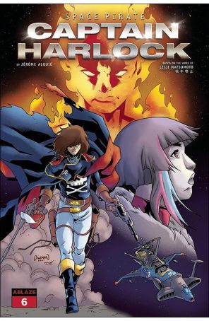 Space Pirate Captain Harlock 6C published by Ablaze with cover art by Ruairi Coleman
