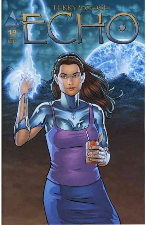 Echo (Abstract) 19 published by Abstract with cover art by Terry Moore