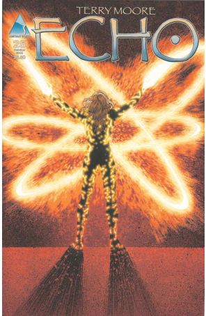 Echo (Abstract) 25 published by Abstract with cover art by Terry Moore