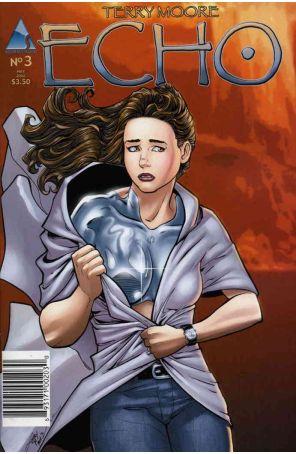 Echo (Abstract) 3 published by Abstract with cover art by Terry Moore