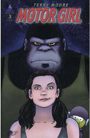 Motor Girl 3 published by Abstract with cover art by Terry Moore