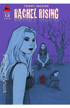 Rachel Rising 13 published by Abstract with cover art by Terry Moore