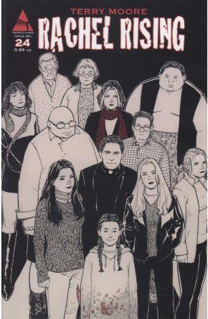 Rachel Rising 24 published by Abstract with cover art by Terry Moore