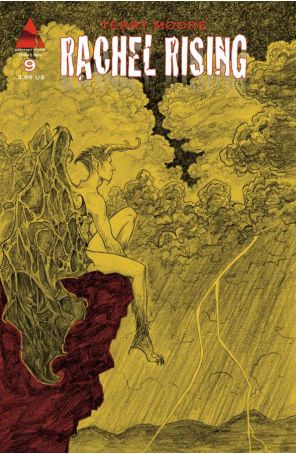 Rachel Rising 9 published by Abstract with cover art by Terry Moore