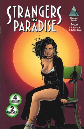 Strangers in Paradise (2nd Series) 6 published by Abstract with cover art by Terry Moore