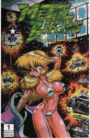 Metal Bikini (2nd Series) 1 published by Academy with cover art by Jason Waltrip