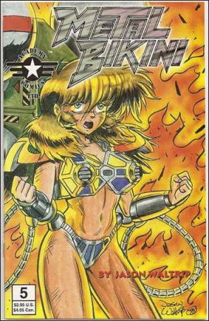 Metal Bikini (2nd Series) 5 published by Academy with cover art by Jason Waltrip