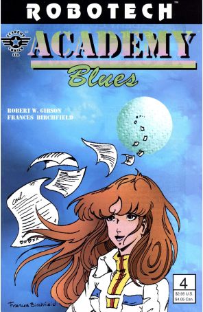 Robotech: Academy Blues 4 published by Academy with cover art by Frances Birchfield