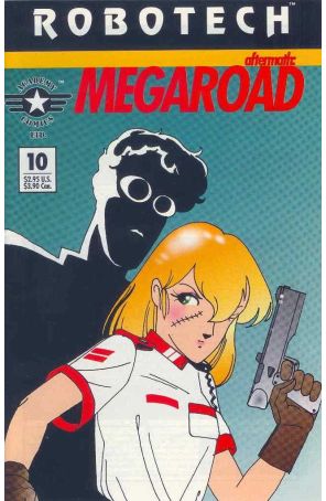 Robotech: Aftermath 10 published by Academy with cover art by Bruce Lewis