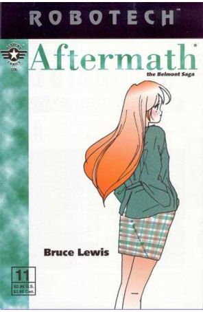 Robotech: Aftermath 11 published by Academy with cover art by Bruce Lewis