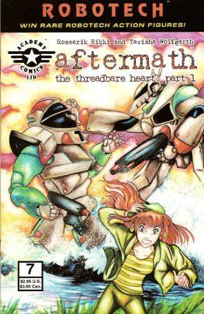Robotech: Aftermath 7 published by Academy with cover art by Tavisha Wolfgarth